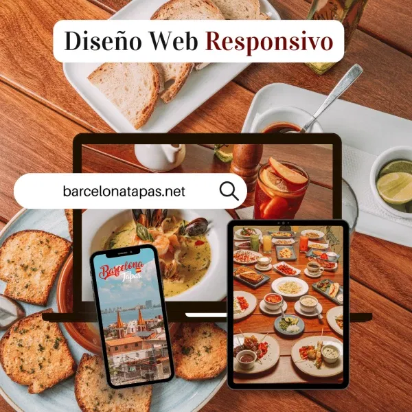 Diseño Web Para Restaurantes Puerto Vallarta Barcelona Tapas
