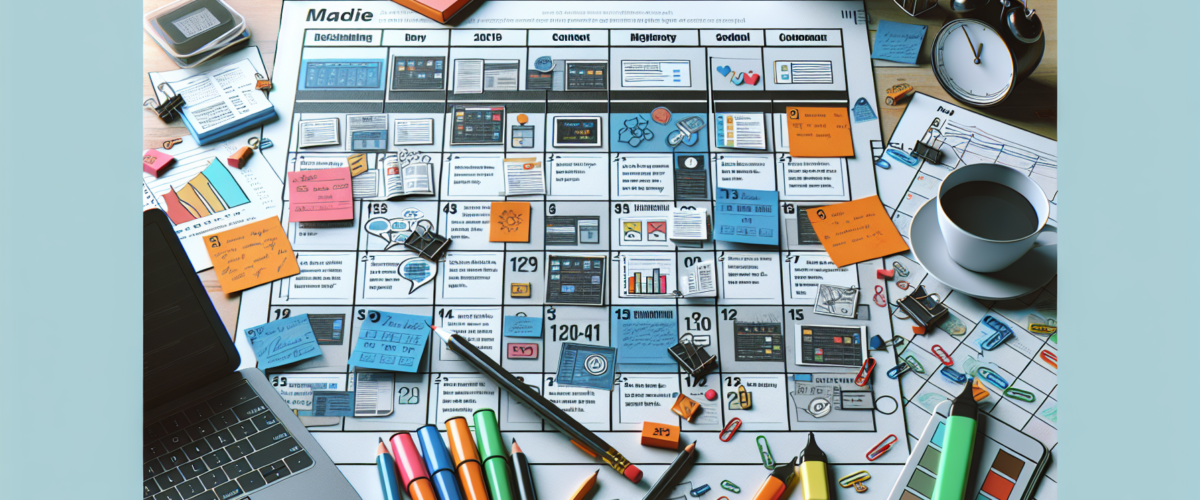 Mastering Your Content Strategy with an Editorial Calendar