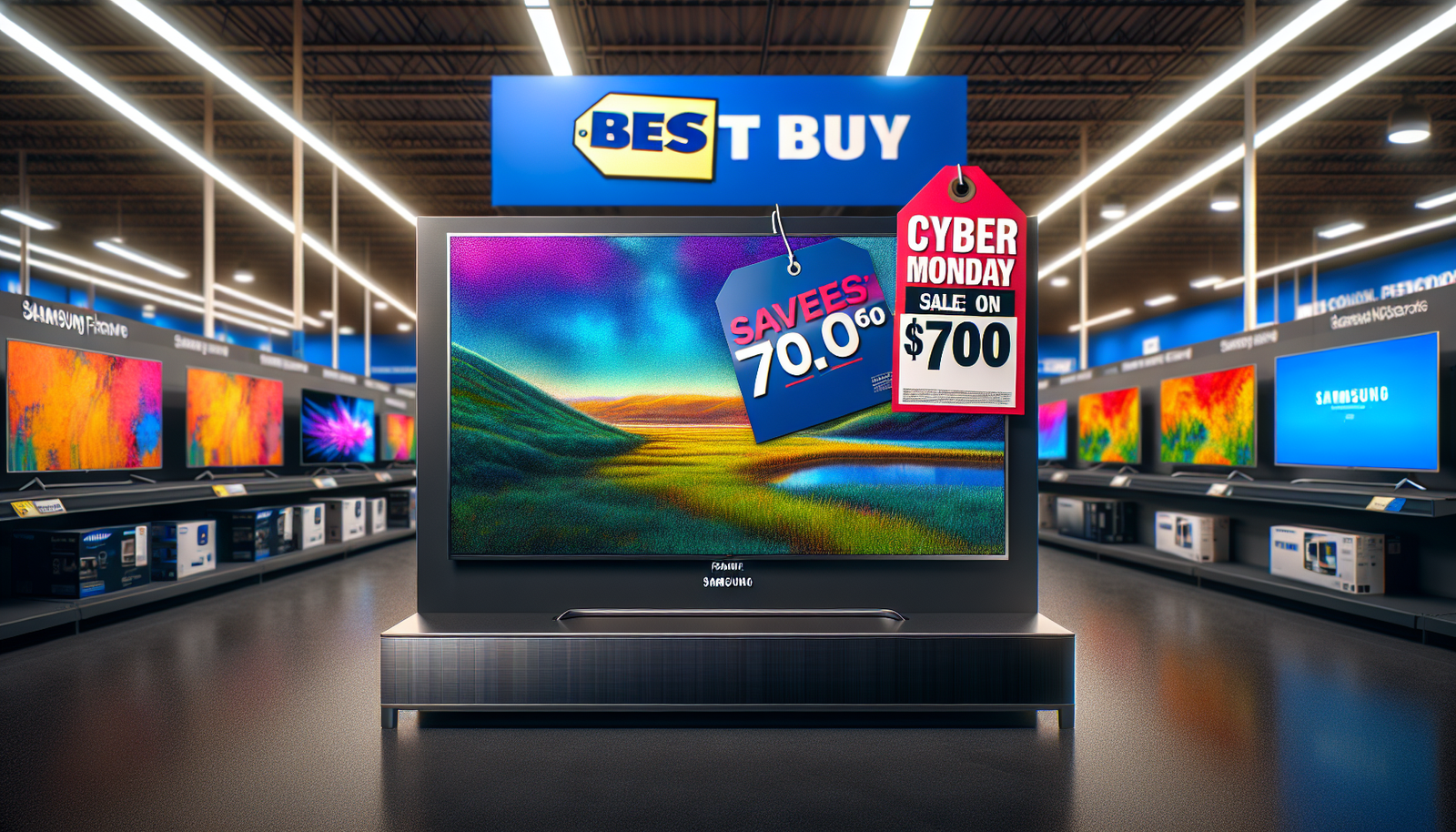 Best Cyber Monday Samsung Frame TV deal: Save $700 on the 65-inch TV at Best Buy